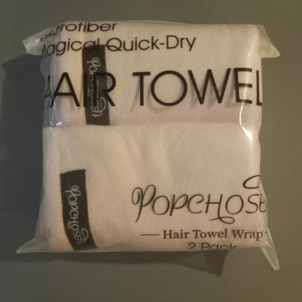 Microfiber Magic Quick Dry Hair Towel 2 Pack New